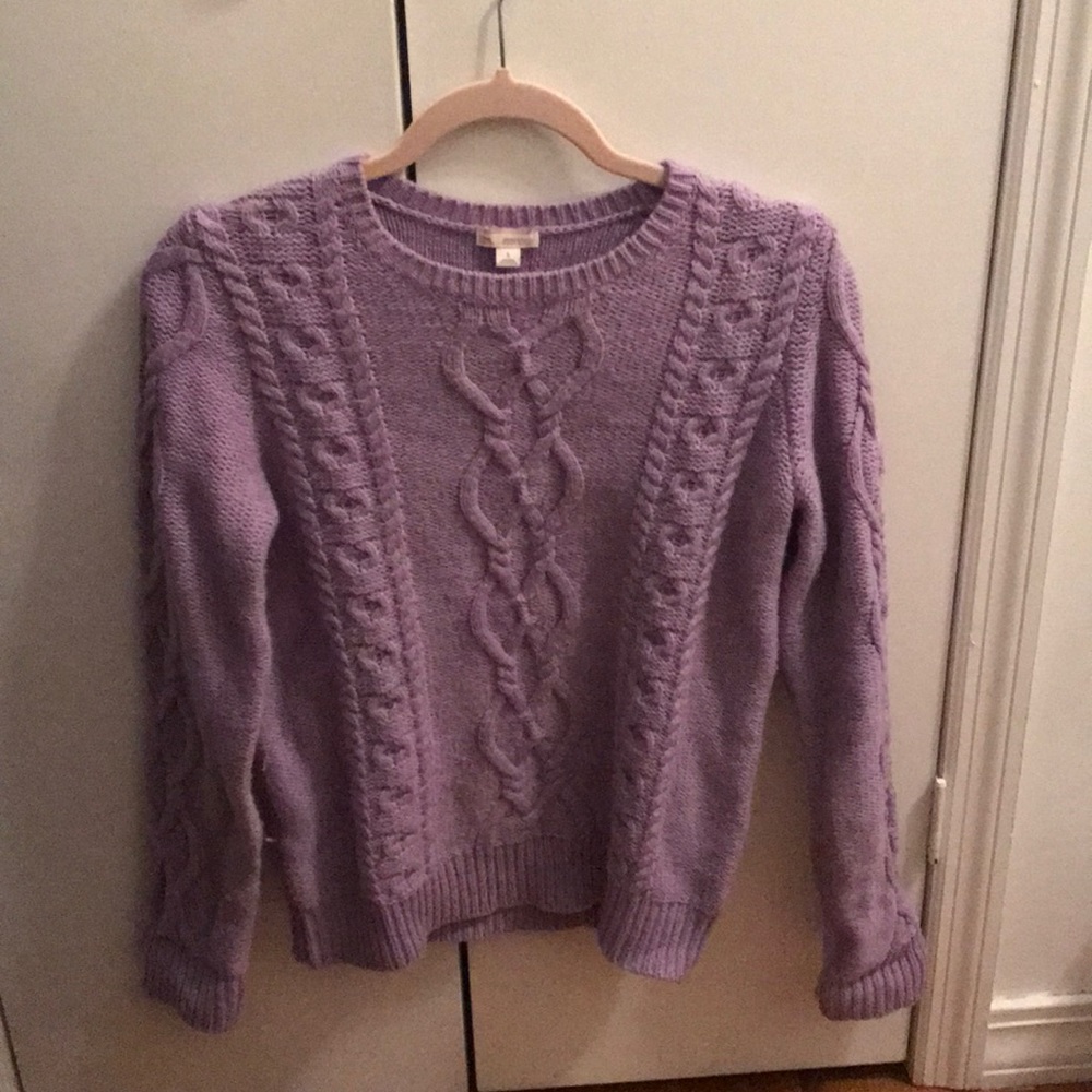 Gap Size Small purple wool sweater